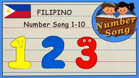 Tagalog lessons: Numbers 1 through 10 .